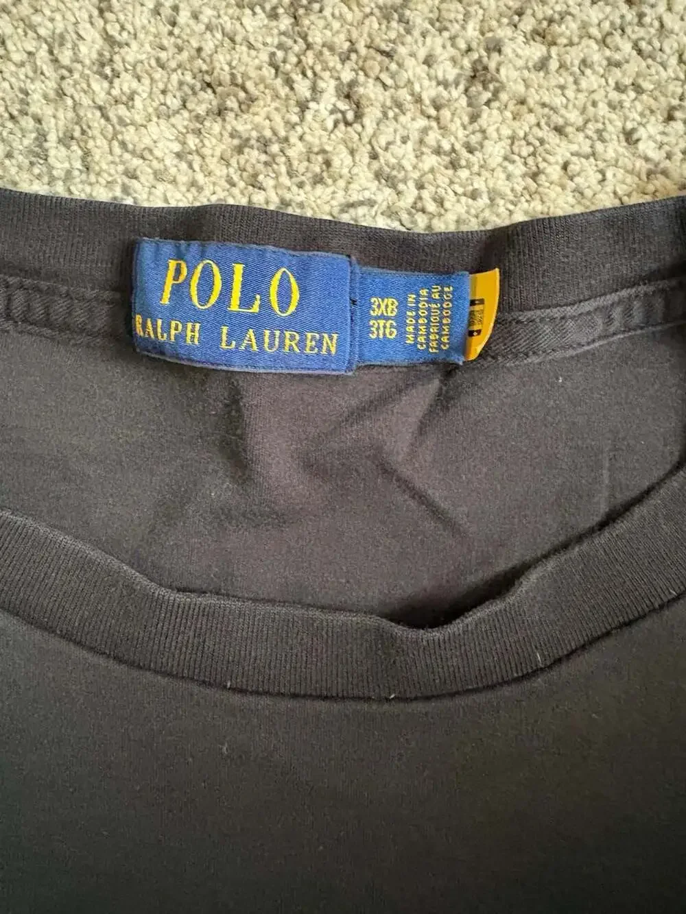 Polo Ralph Lauren Men's Big & Tall Soft Touch Cotton Crewneck T-Shirt